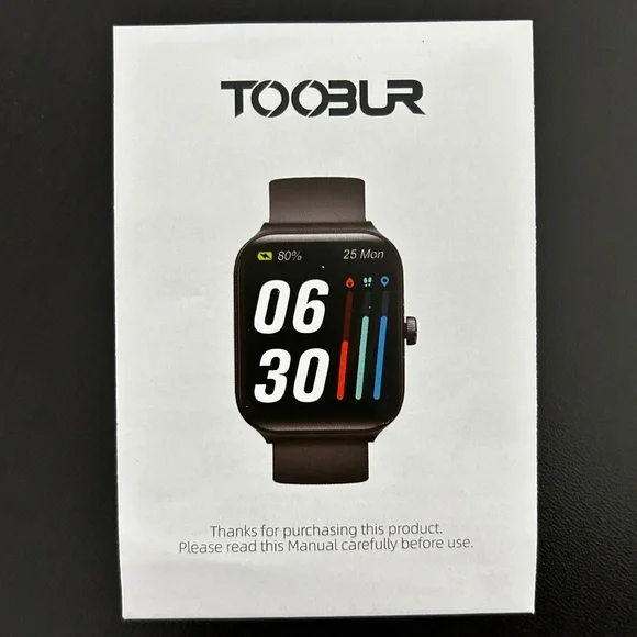 BRAND NEW TOOBUR Smart Watch w/ Alexa Built-in, 1.8" Compatible Android & iOS - Picture 6 of 6